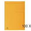 Exacompta Forever - 100 Chemises imprimées format folio - 280 gr - orange