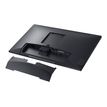 5397063745128-Dell P2418HT - écran 24" LED - tactile - Full HD (1080p) - HDMI, VGA, DisplayPort-Arrière-2