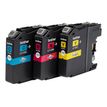 5014047563195-Brother LC123 - Pack de 3 - cyan, magenta, jaune - cartouche d'encre originale-Arrière-1