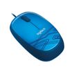 Logitech M105 - souris filaire - bleu