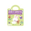 9782017160861-Décors et gommettes - animaux de la ferme - Livre d'activités-Avant-0