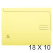 3130632479794-Exacompta Super 210 - 18 Paquets de 10 Chemises poche - jaune canari--0