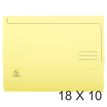 Exacompta Super 210 - 18 Paquets de 10 Chemises poche - jaune canari