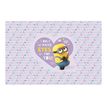 Les Minions - Sous-main 60 x 40 cm - modèle coeur - Clairefontaine