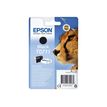 Epson T0711 Guépard - noir - cartouche d'encre originale