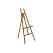 Promocome - Chevalet de présentation en bois - hauteur et inclinaison réglable - 60 x 148 cm