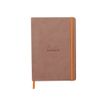RHODIA Rhodiarama - Carnet souple A5 - 160 pages - pointillés - bois de rose