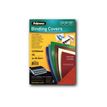 Fellowes - couvertures à reliure A4 (21 x 29,7 cm) - 250 g/m² - rouge