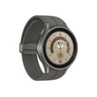 8806094512410-Samsung Galaxy Watch5 Pro - montre connectée - 45mm - 16 Go - gris titane-Angle gauche-3