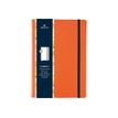 3108725881113-Oberthur Carmen - carnet - A5 - orange-Avant-0