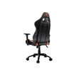 4715302442972-Fauteuil gamer Armor Pro - accoudoirs réglables - noir et orange-Arrière-5