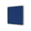Nobo - Vitrine intérieure 6 A4 (709 x 668 mm) - cadre bleu
