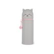 8052694002169-Legami Kitty - Trousse 1 compartiment - silicone-Avant-0