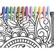 3086123677630-BIC Intensity - Kit de 12 Marqueurs permaments avec support à décorer (couleurs intenses et pastels a--1