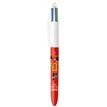 3086123689923-BIC 4 Couleurs Pompiers - Stylo à bille 4 couleurs - 1 mm - différents modèles disponibles--3