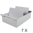 9002493042087-Exacompta - 7 Bacs avec 2 intercalaires pour 1200 fiches A5 - gris lumière--0