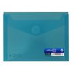 8435258909263-Office Box Classic - Pochette - A6 - pour 120 x 160 mm - capacité : 100 feuilles - bleu, translucide (--0