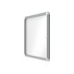 Nobo - Vitrine intérieure 8 A4 (924 x 668 mm) - cadre aluminium fond métal