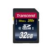 Transcend - carte mémoire flash - 32 Go - SDHC