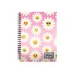 8445118002829-Oh My Pop Happy Flower - Cahier A4 - petits carreaux - Karactermania-Avant-0