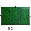 Exacompta - 5 Cartons à dessin - 67 x 94 cm - vert - fermeture par cordons