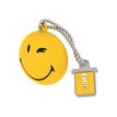 3126170146069-EMTEC Smiley World SW100 Take It easy - clé USB 16 Go - USB 2.0-Angle droit-1