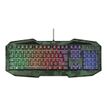 8713439234138-Trust GXT 830 RW-C Avonn - clavier gamer filaire - Azerty - rétroéclairé - camouflage -Avant-1