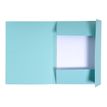 3130631448067-Exacompta Forever - 100 Chemises imprimées - 280 gr - bleu clair-Avant-1
