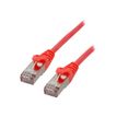 MCL Samar - câble réseau RJ45 CAT 6 F/UTP - 3 m - rouge
