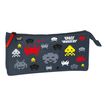 Space Invaders Trousse Rectangulaire 1 compartiment Quo Vadis 