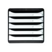 Exacompta BigBox Plus - Module de classement 5 tiroirs - noir/blanc brillant