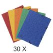 Exacompta - 3 Paquets de 10 Chemises à 3 rabats imprimées - A4 - couleurs assorties