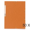 Exacompta - 50 Chemises à 3 rabats - A4 - orange