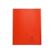 3037929846041-Clairefontaine Koverbook - Cahier polypro 24 x 32 cm - 48 pages - petits carreaux (5x5 mm) - rouge-Avant-0