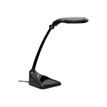 4002390078351-MAULiris - Lampe loupe à Led - 10 cm diamètre - agrandissement : 1.75x - 7 W - noir-Avant-0