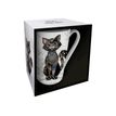 3700572755366-Kiub Bug Art - Mug XL en porcelaine - 435 ml - chat noir-Angle gauche-0
