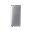 Samsung Clear View Cover EF-ZG935 - Protection à rabat pour Galaxy S7 edge - argenté