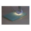 3595560029433-Unilux - Lampe de bureau pliable Popy - LED - socle en verre-Gros plan-6