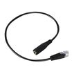 3303170104613-T'nB ACTIV 100M - casque filaire avec micro - mono oreillette - noir-Angle gauche-2