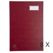 Exacompta - 8 Parapheurs direction 20 compartiments - rouge