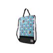 8445118025019-Oh My Pop! Angry Cat - Sac à dos piscine cordon - 1 compartiment - turquoise - Karactermani-Angle droit-2