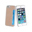 Muvit Crystal Case - Coque de protection pour iPhone 5, 5s, SE - or
