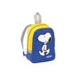 Snoopy Sac à dos Maternelle bleu/jaune 1 compartiment Viquel