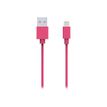 GreenE câble Lightning - Lightning / USB - 90 cm - Apple - Rose