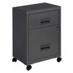 Caisson mobile - 2 tiroirs - anthracite