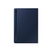 8806092317925-Samsung EF-BT630 - porte folio pour Galaxy Tab S7, Tab S8 - marine-Arrière-5