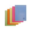 Clairefontaine Linicolor - Cahier polypro à spirale A4 (21x29,7cm) - 100 pages - grands carreaux (Seyes) - disponible dans différentes couleurs
