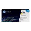 HP 650A - jaune - cartouche laser d'origine