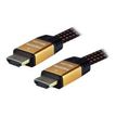 MCL Samar - câble tressé HDMI haute vitesse 3D/4K avec ethernet (M) - 3 m