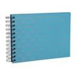 3130630153825-Exacompta Arty - Album photos 23 x 16 cm - bleu-Angle gauche-1